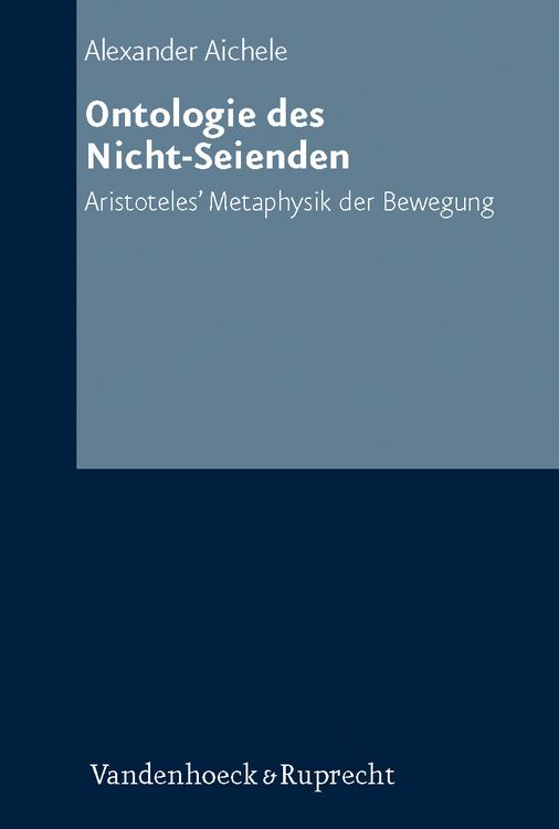 Produktbild: Ontologie des Nicht-Seienden