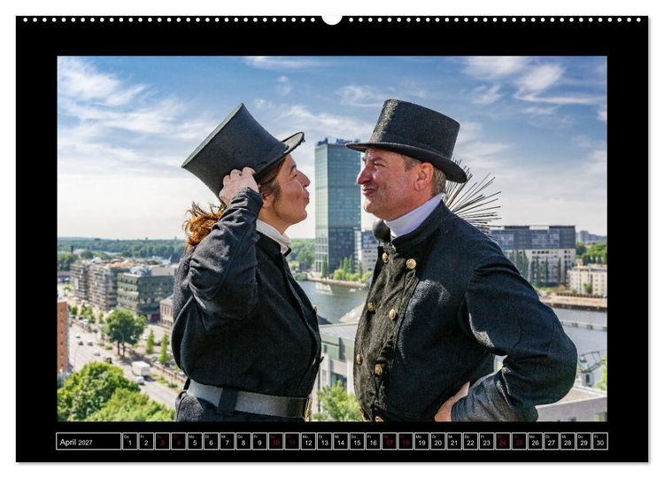 Produktbild: Schornsteinfeger in Berlin - Die Gl&uuml;cklichmacher (Wandkalender 2027 DIN A2 quer), CALVENDO Monatskalender