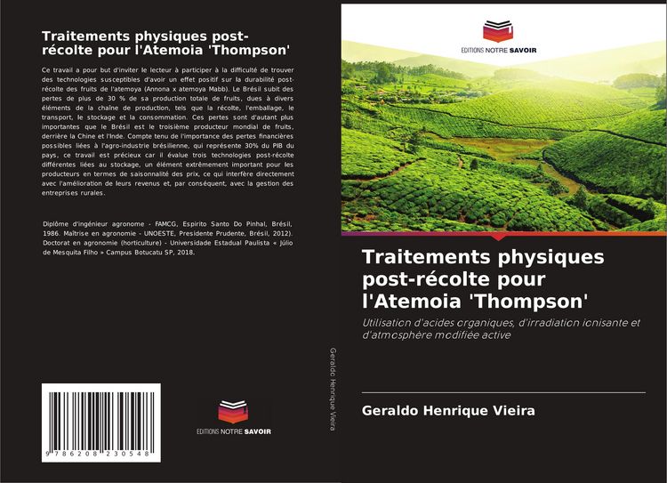 Produktbild: Traitements physiques post-r&eacute;colte pour l'Atemoia 'Thompson'