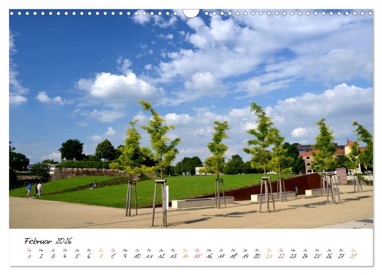 Produktbild: Saarlouis - Stadt des Sonnenk&ouml;nigs (Wandkalender 2026 DIN A3 quer), CALVENDO Monatskalender