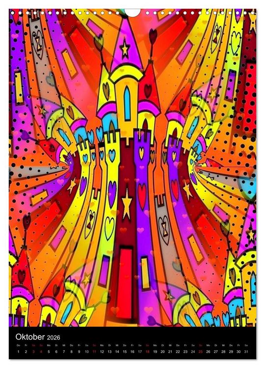 Produktbild: Pop ist auch eine ART von Nico Bielow (Wandkalender 2026 DIN A3 hoch), CALVENDO Monatskalender