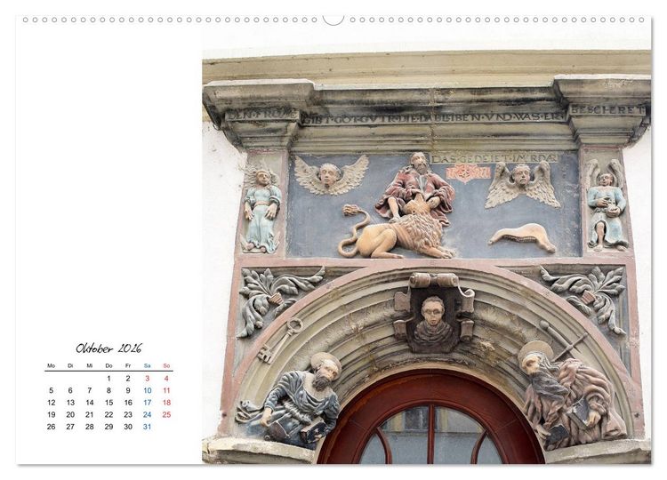 Produktbild: Naumburg/Saale - Bilder einer liebenswerten Stadt (Wandkalender 2026 DIN A2 quer), CALVENDO Monatskalender
