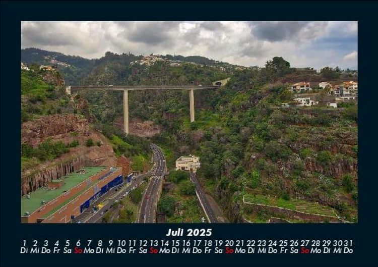 Produktbild: Landschaftskalender 2025 Fotokalender DIN A5