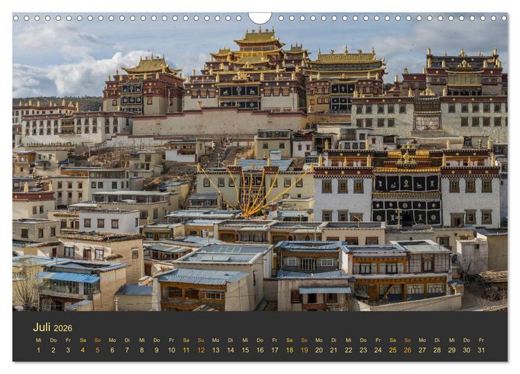 Produktbild: Yunnan - Magische Orte (Wandkalender 2026 DIN A3 quer), CALVENDO Monatskalender