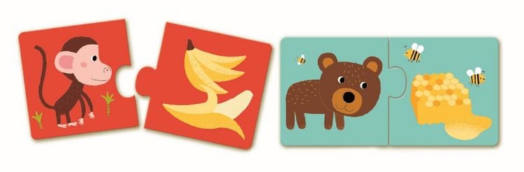 Produktbild: Puzzle duo/trio Puzzle Duo Zu Tisch!