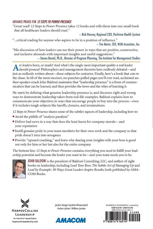 Produktbild: The 12 Steps to Power Presence