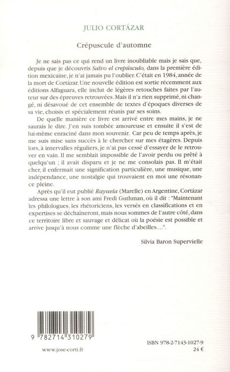 Produktbild: Cr&eacute;puscule d'automne