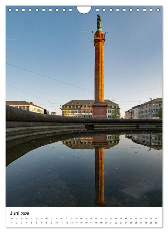 Produktbild: Darmstadt erleben! (Wandkalender 2026 DIN A4 hoch), CALVENDO Monatskalender
