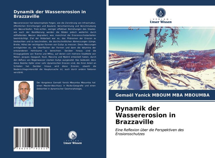 Produktbild: Dynamik der Wassererosion in Brazzaville