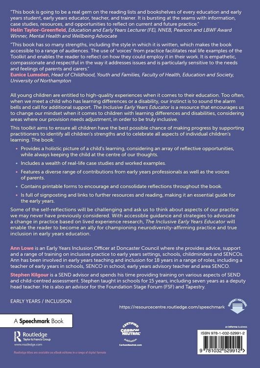 Produktbild: The Inclusive Early Years Educator