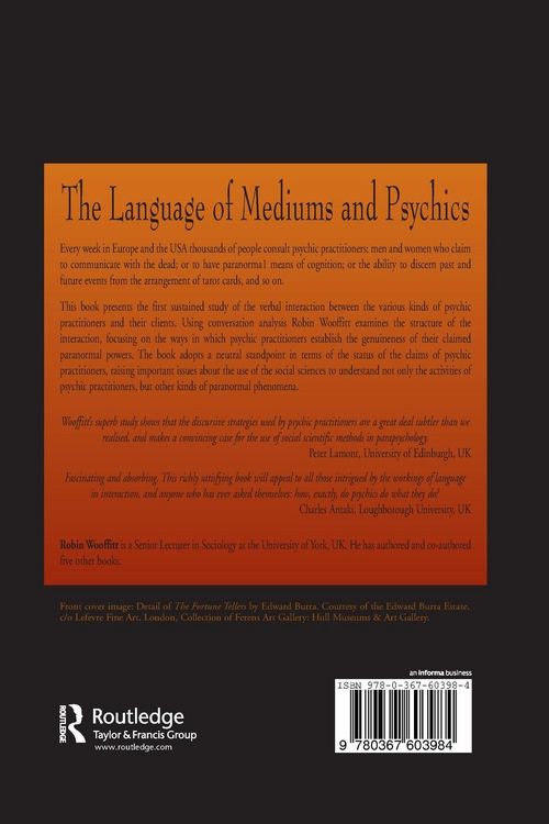 Produktbild: The Language of Mediums and Psychics