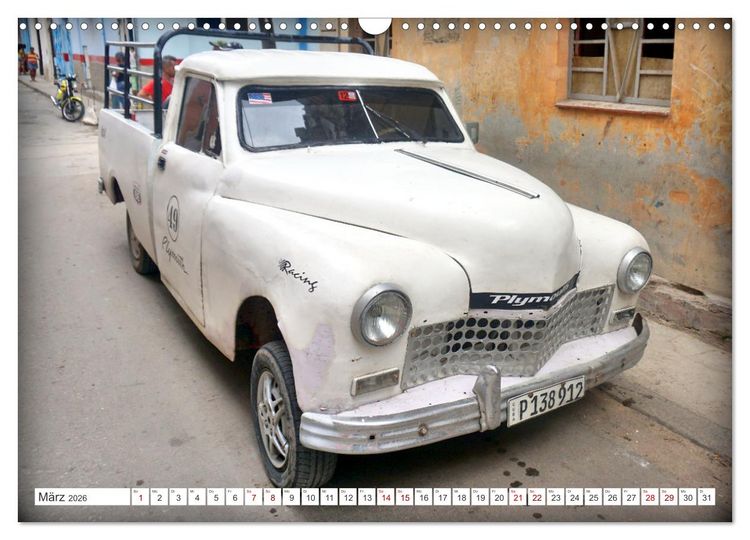 Produktbild: BEST OF PICK-UPS - Pritschenwagen Made in USA (Wandkalender 2026 DIN A3 quer), CALVENDO Monatskalender