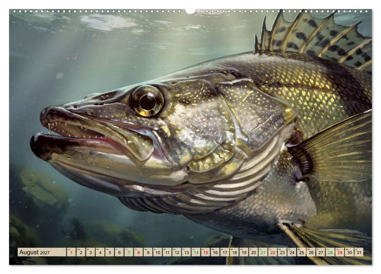 Produktbild: Talsperren - Zander (hochwertiger Premium Wandkalender 2027 DIN A2 quer), Kunstdruck in Hochglanz