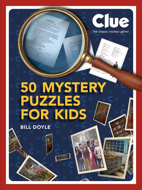 Produktbild: Clue: 50 Mystery Puzzles for Kids