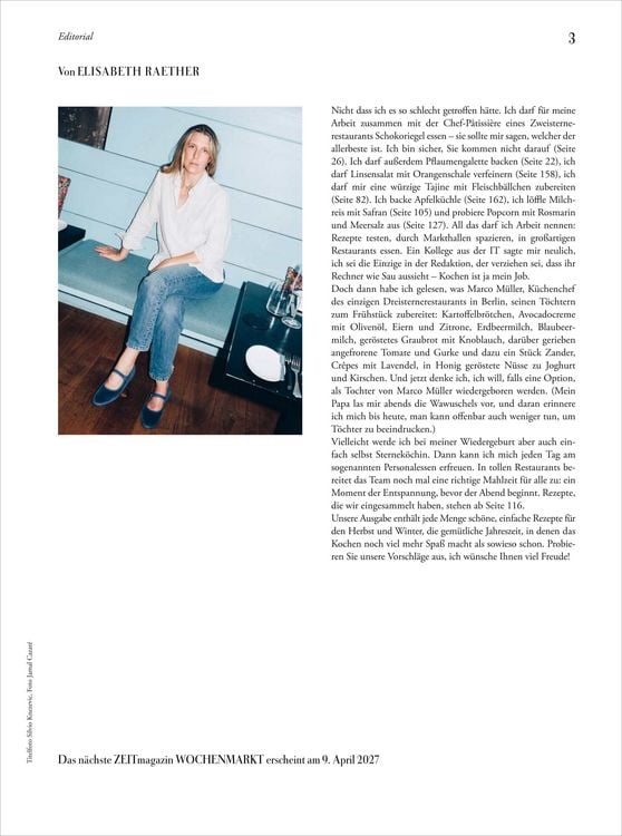 Produktbild: ZEITmagazin Wochenmarkt 11/26