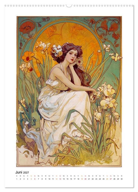 Produktbild: Jugendstil - Die Kunst der Belle &Eacute;poque (Wandkalender 2027 DIN A2 hoch), CALVENDO Monatskalender
