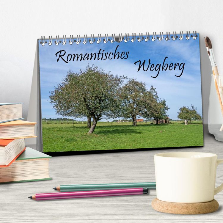 Produktbild: Romantisches Wegberg (Tischkalender 2026 DIN A5 quer), CALVENDO Monatskalender