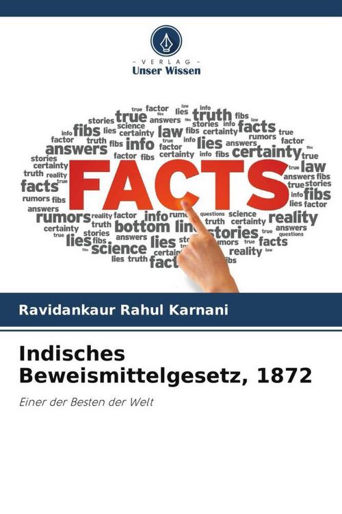 Produktbild: Indisches Beweismittelgesetz, 1872