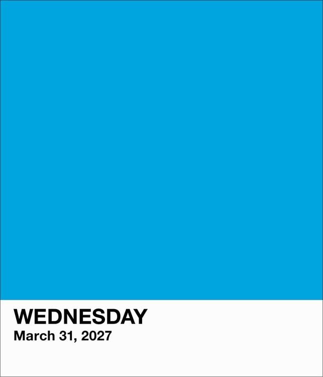 Produktbild: PANTONE Page-A-Day&reg; Gallery Calendar 2027