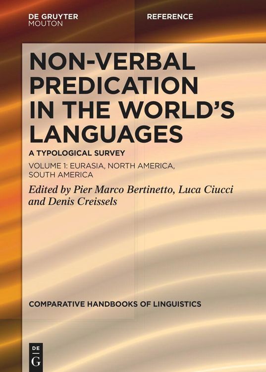 Produktbild: Non-verbal Predication in the World's Languages
