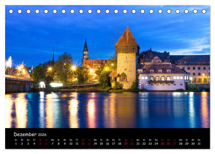 Produktbild: Konstanz - Juwel am Bodensee (Tischkalender 2026 DIN A5 quer), CALVENDO Monatskalender