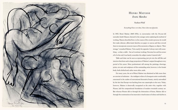 Produktbild: Henri Matisse: Erotisches Skizzenbuch/ Erotic Sketchbook