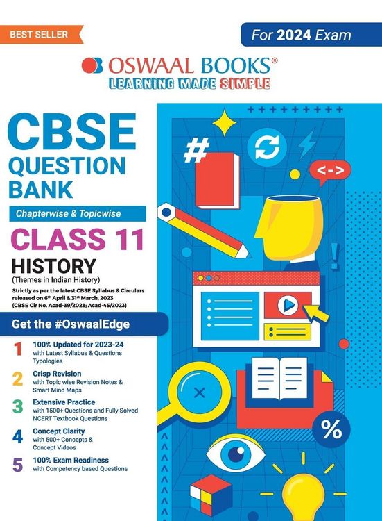Produktbild: Oswaal CBSE Class 11 History Question Bank (2024 Exam)