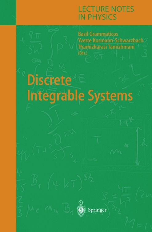 Produktbild: Discrete Integrable Systems
