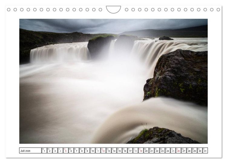 Produktbild: Island (Wandkalender 2026 DIN A4 quer), CALVENDO Monatskalender