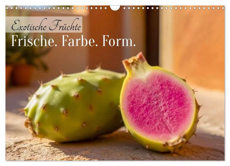 Produktbild: Exotische Fr&uuml;chte &ndash; Frische. Farbe. Form. (Wandkalender 2027 DIN A3 quer), CALVENDO Monatskalender
