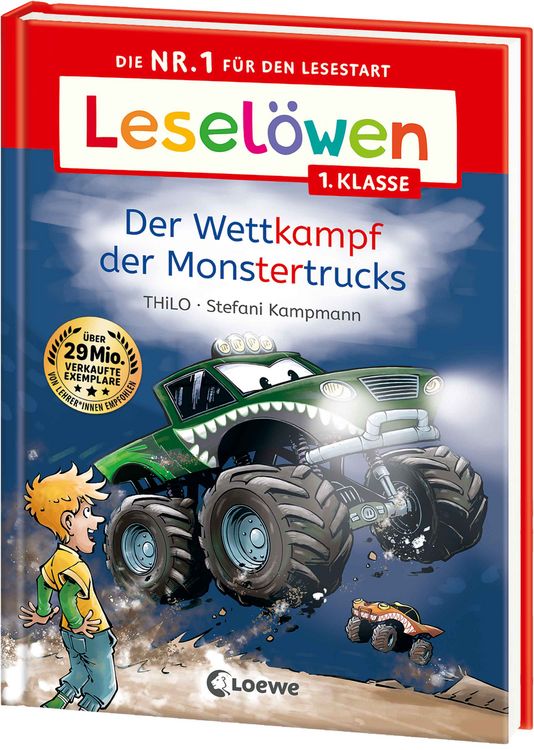 Produktbild: Leselöwen 1. Klasse - Der Wettkampf der Monstertrucks