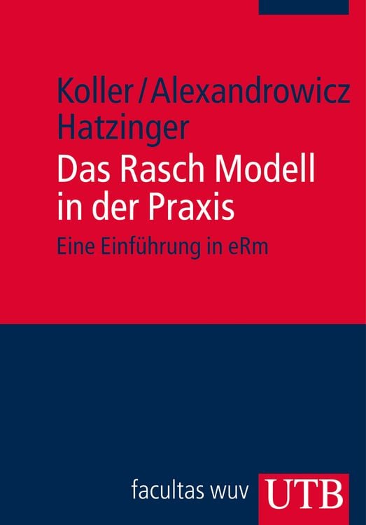 Produktbild: Das Rasch Modell in der Praxis