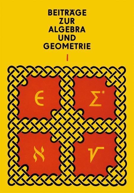 Produktbild: Beitr&auml;ge zur Algebra und Geometrie 1