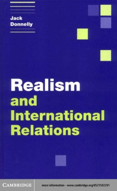 Produktbild: Realism and International Relations