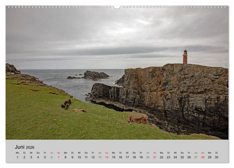 Produktbild: Harris und Lewis - Schottlands Inseln. Die &auml;u&szlig;eren Hebriden (Wandkalender 2026 DIN A2 quer), CALVENDO Monatskalender