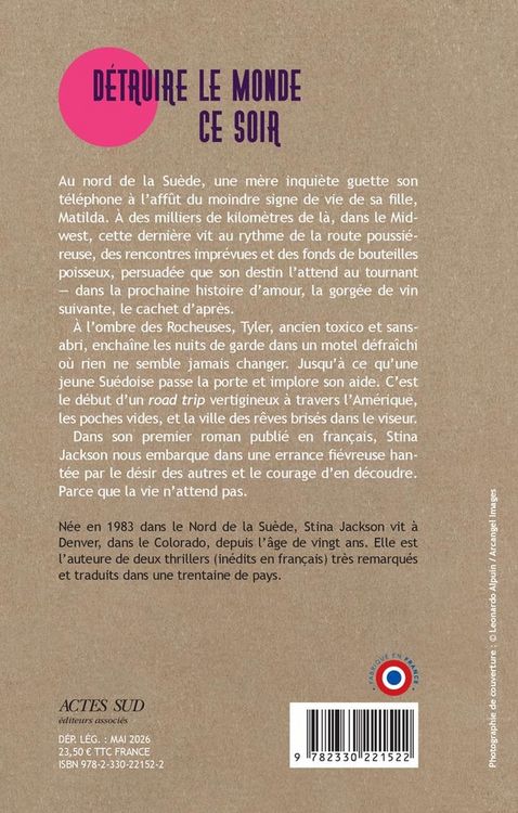 Produktbild: D&eacute;truire le monde ce soir