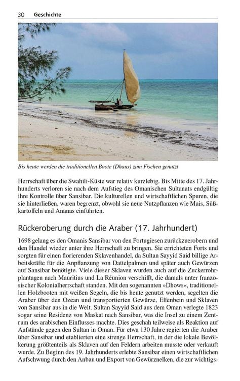 Produktbild: TRESCHER Reisef&uuml;hrer Sansibar