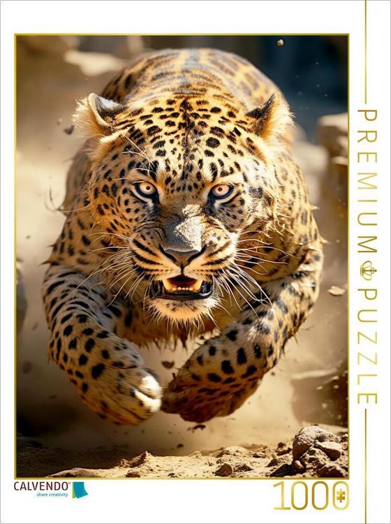 Produktbild: CALVENDO Puzzle Ein Motiv aus dem Kalender Highspeed Tiere | 1000 Teile Lege-Gr&ouml;&szlig;e 64x48cm Foto-Puzzle f&uuml;r gl&uuml;ckliche Stunden