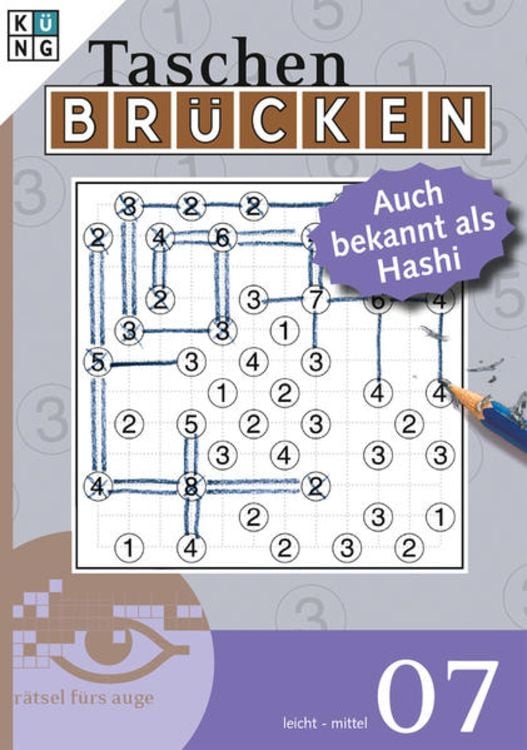 Produktbild: Brücken-Rätsel 07 - Auch als Hashi bekannt