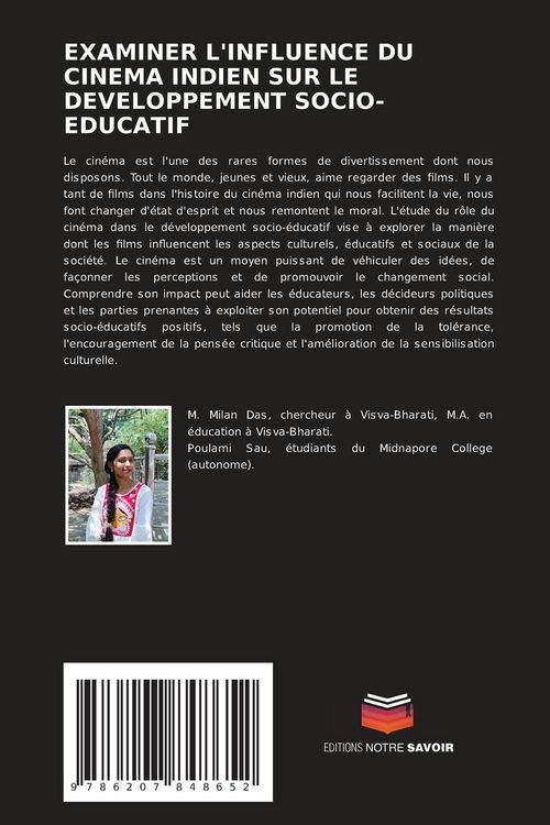 Produktbild: EXAMINER L'INFLUENCE DU CINEMA INDIEN SUR LE DEVELOPPEMENT SOCIO-EDUCATIF