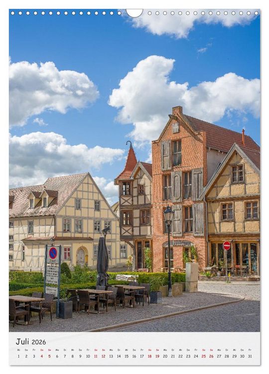 Produktbild: Tangerm&uuml;nde - Historische Altstadt an der Elbe (Wandkalender 2026 DIN A3 hoch), CALVENDO Monatskalender