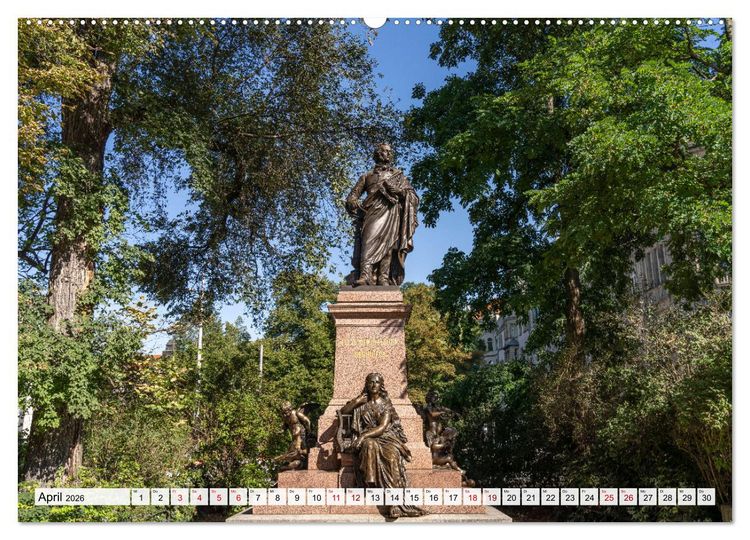 Produktbild: Sachsen - Leipzig (Wandkalender 2026 DIN A2 quer), CALVENDO Monatskalender