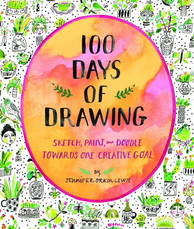 Produktbild: 100 Days of Drawing (Guided Sketchbook)