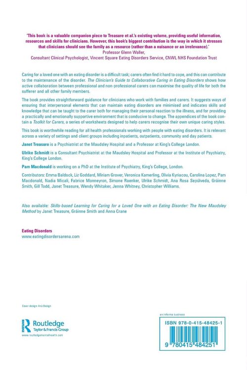 Produktbild: The Clinician's Guide to Collaborative Caring in Eating Disorders