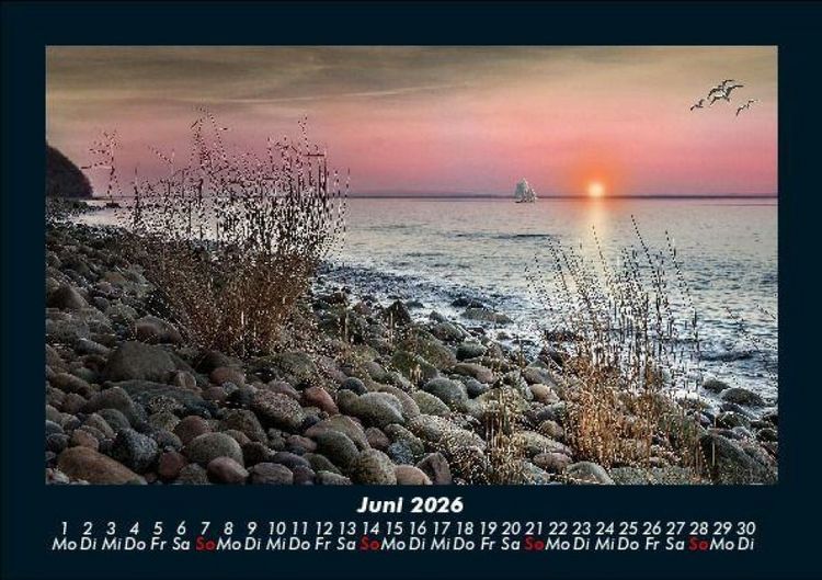 Produktbild: Sonnenunterg&auml;nge 2026 Fotokalender DIN A5