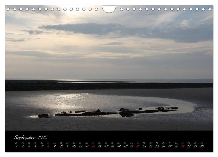 Produktbild: Baltrum (Wandkalender 2026 DIN A4 quer), CALVENDO Monatskalender