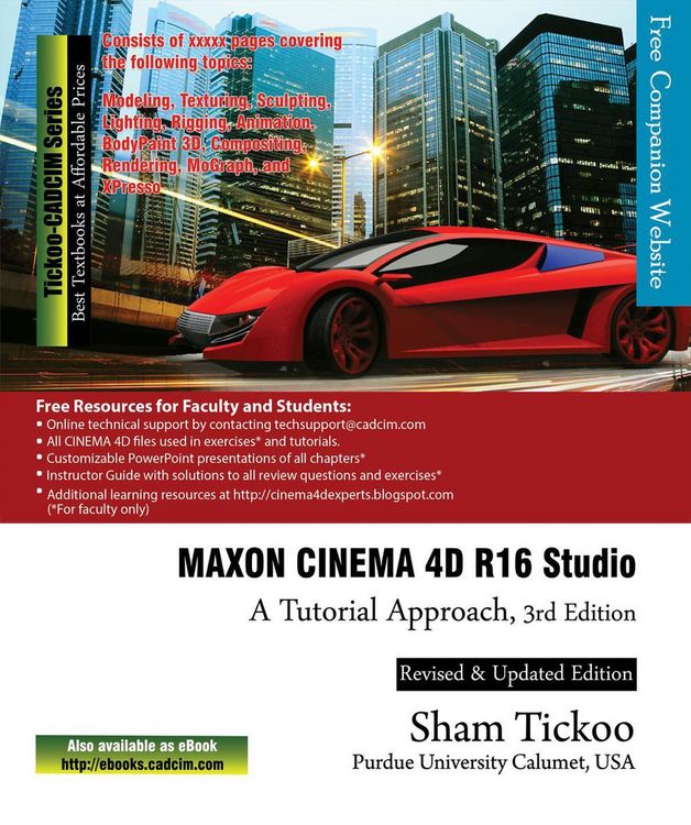 Produktbild: MAXON CINEMA 4D R16 Studio: A Tutorial Approach, 3rd Edition