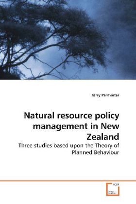 Produktbild: Parminter, T: Natural resource policy management in New Zeal