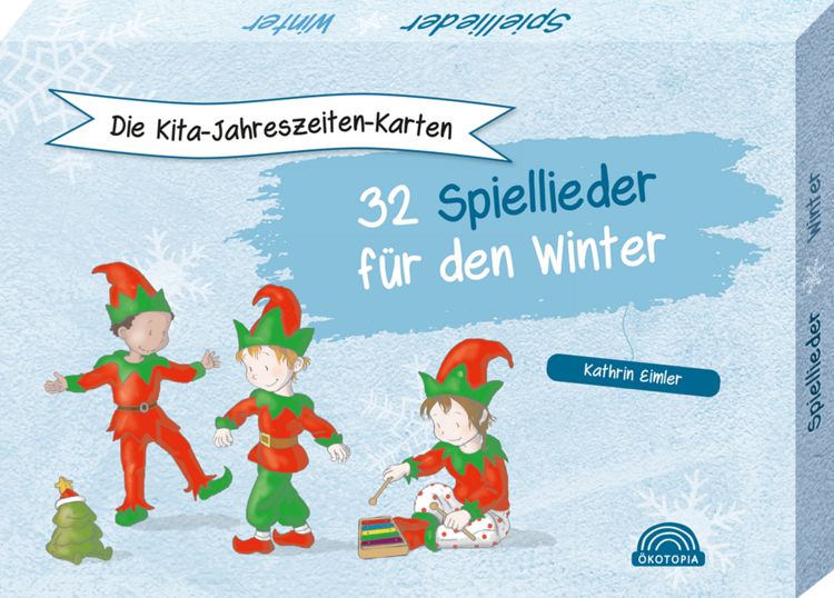 Produktbild: Die Kita-Jahreszeiten-Karten: 32 Spiellieder f&uuml;r den Winter