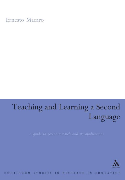 Produktbild: Teaching and Learning a Second Language